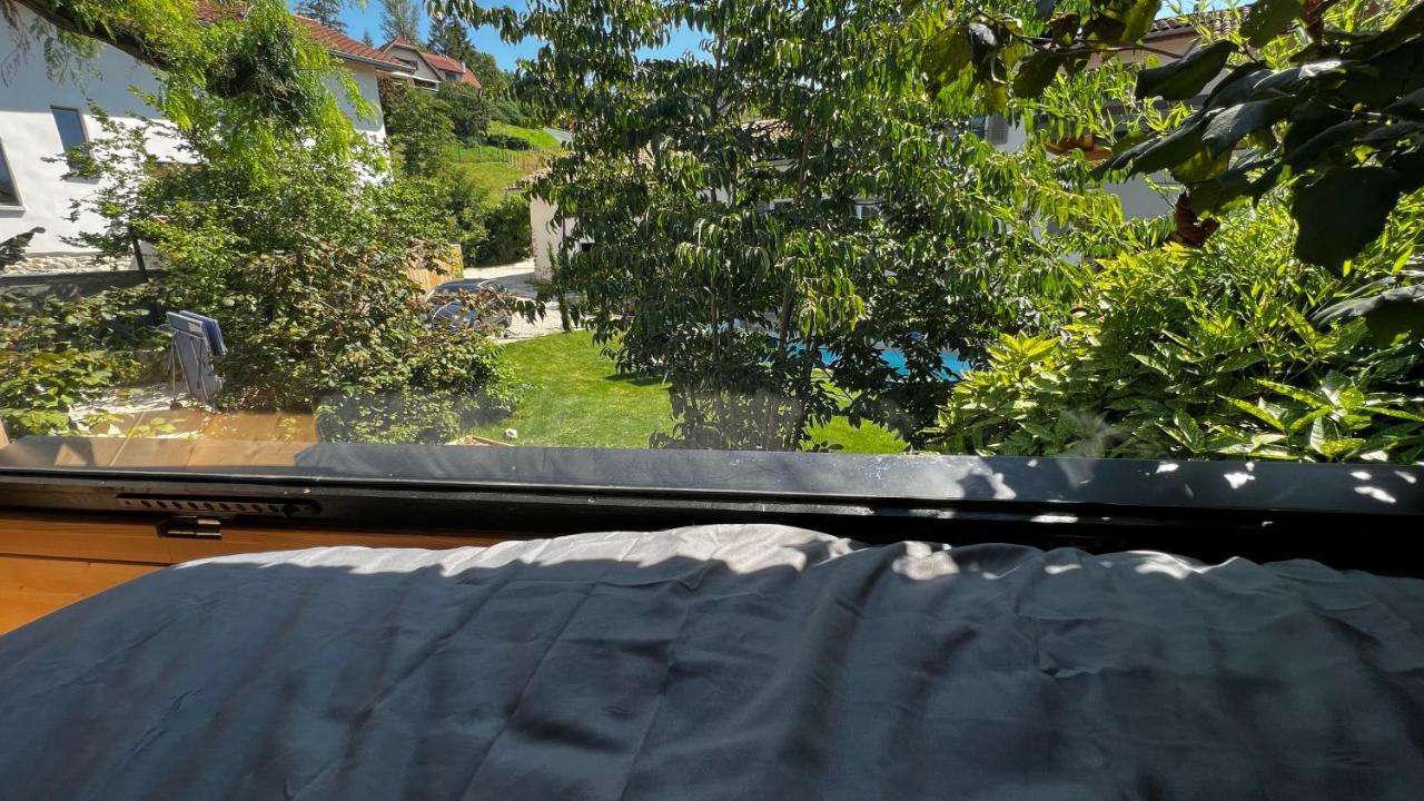 La Cabane Du 375, Piscine Clim,Jacuzzi Et Insolite Saint-Jean-de-Moirans Buitenkant foto